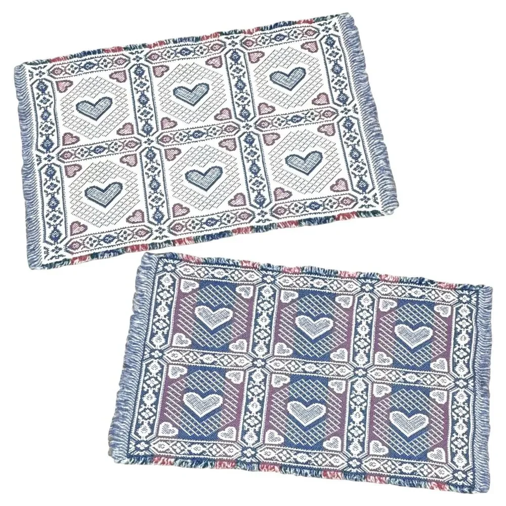 Vintage Country Heart Placemats Set of 2